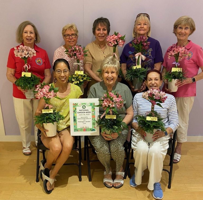 WELLINGTON GARDEN CLUB CELEBRATES NATIONAL GARDEN WEEK