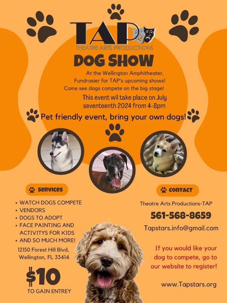 TAP Dog Show on July 17th