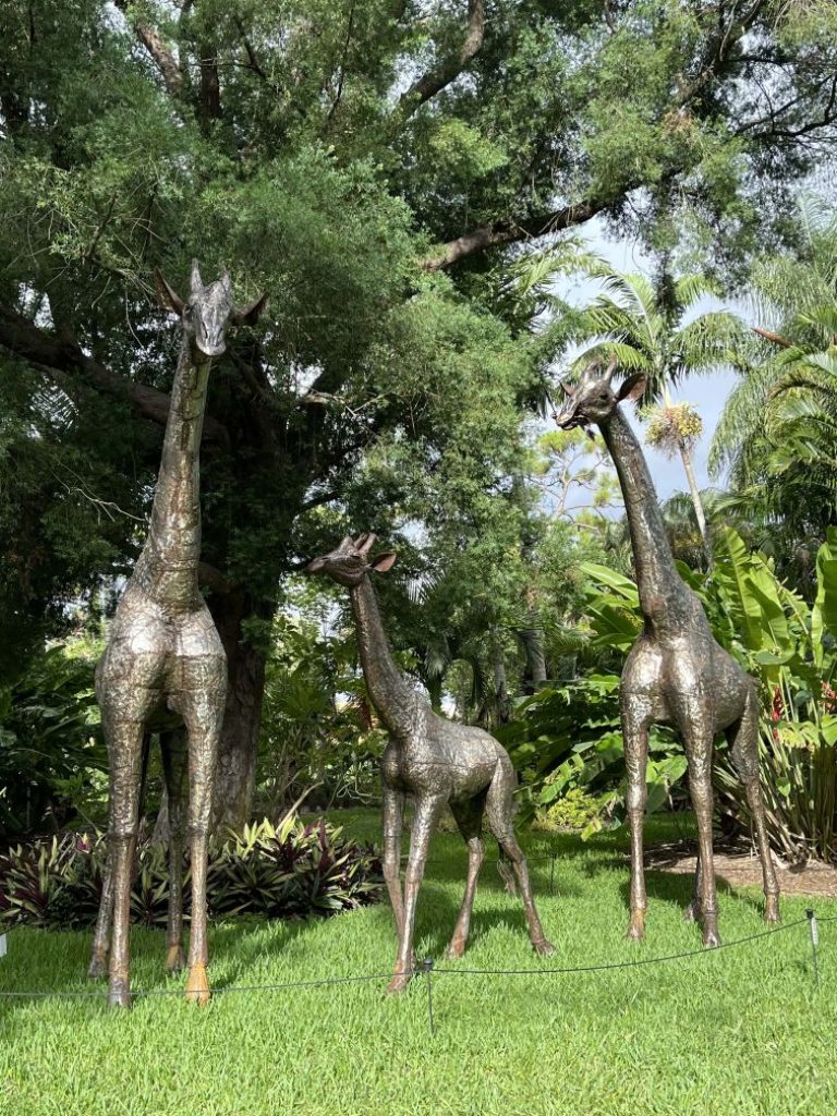 Mounts Botanical Garden of Palm Beach County Adds Amazing Life-Sized Metal Animals as Prelude to Upcoming Leap into a Year of Nature, Art, & Science