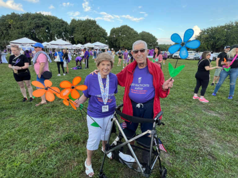 LOCAL FAMILIES RALLY AT WALK TO END ALZHEIMER’S PALM BEACH COUNTY