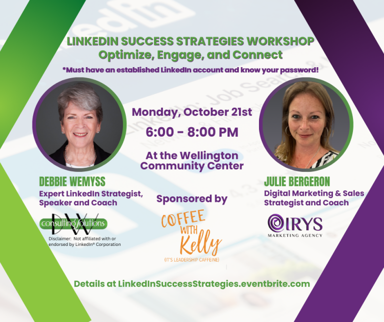 LinkedIn Workshop in Wellington on Oct. 21st