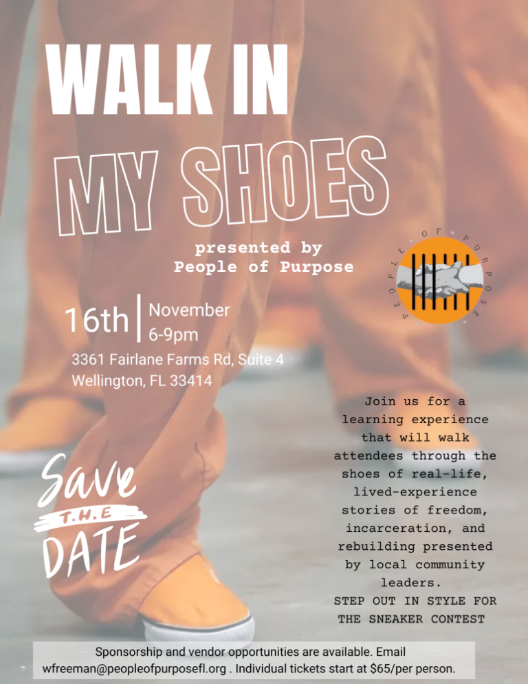 People of Purpose to Host “Walk in My Shoes”