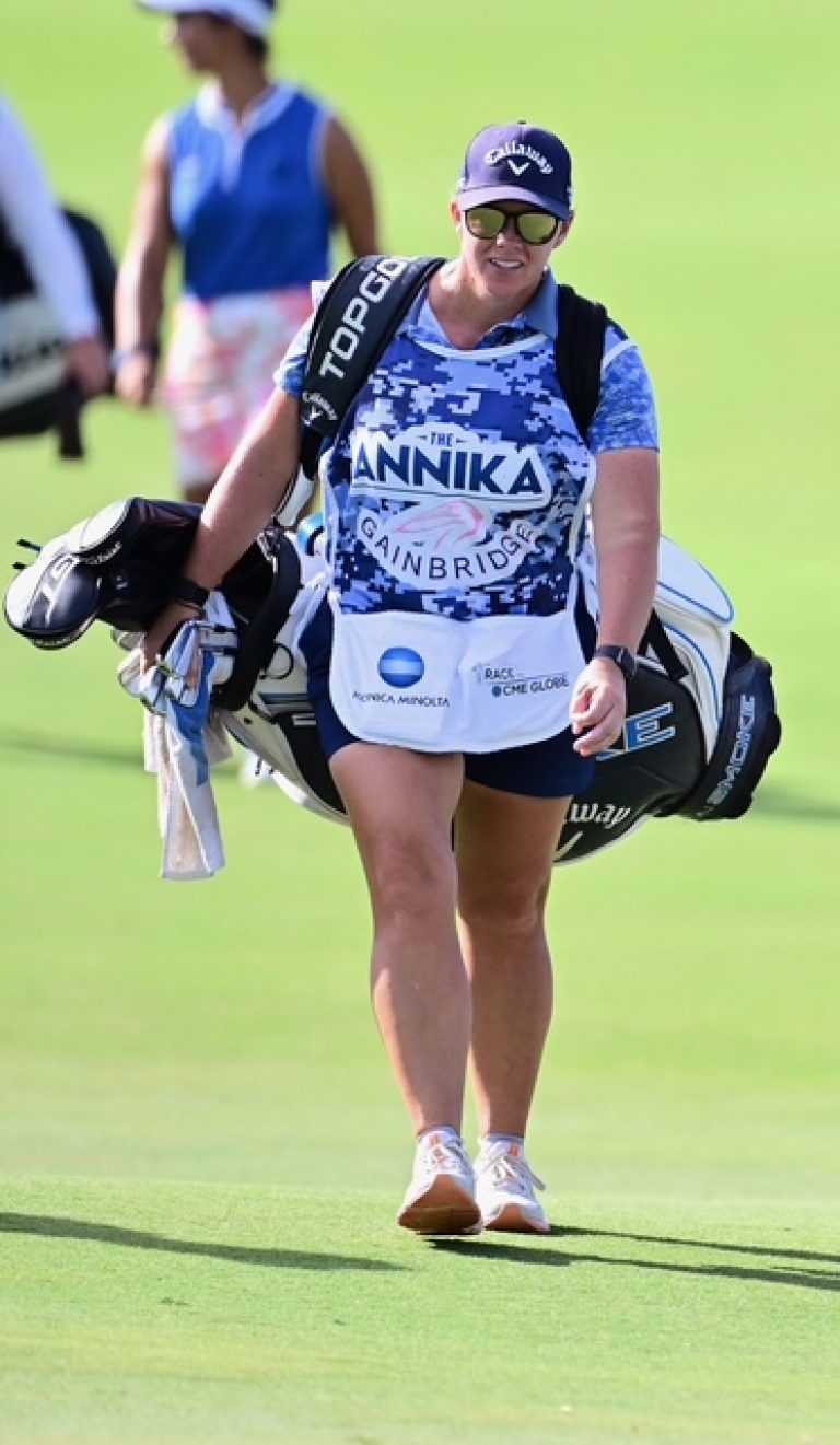 SARAH BUTLER:  WALKING THE WORLD’S FAIRWAYS – WITH A GOLF BAG IN TOW