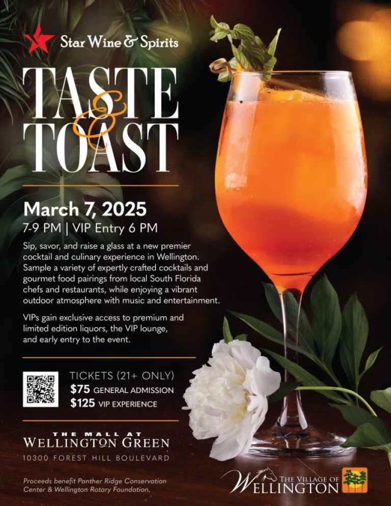 Taste & Toast on March 7th