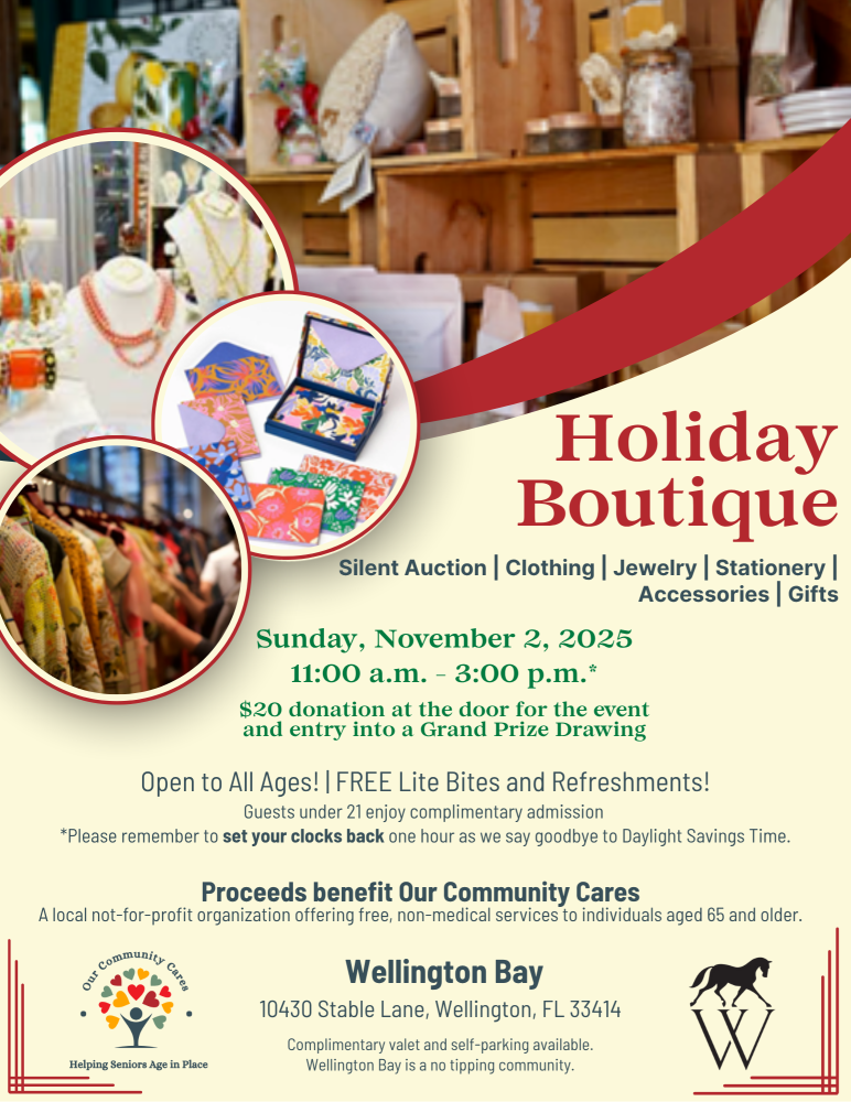 Our Community Cares Event: Holiday Boutique