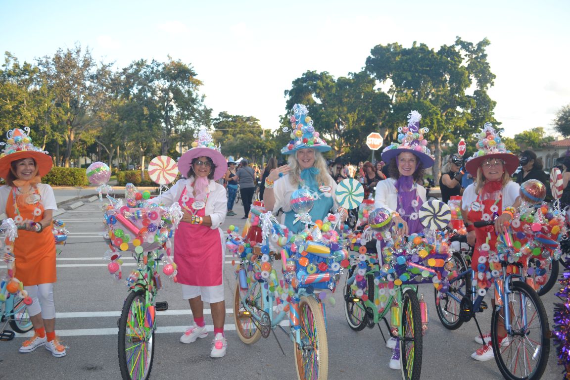 The 14th Annual Witches of Delray Beach Bike Ride