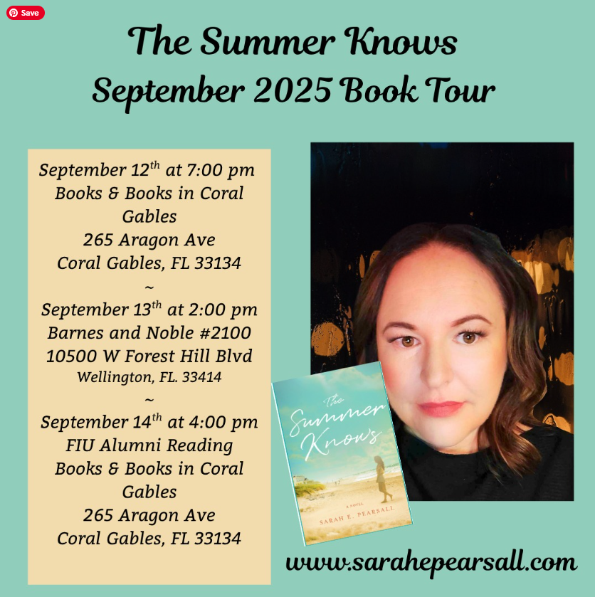 The Summer Knows September 2025 Book Tour